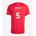Liverpool Ibrahima Konate #5 Hjemmedrakt 2025-26 Korte ermer